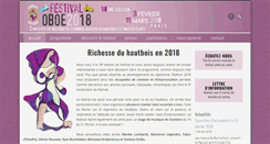 Desktop Screenshot of oboeparis.com